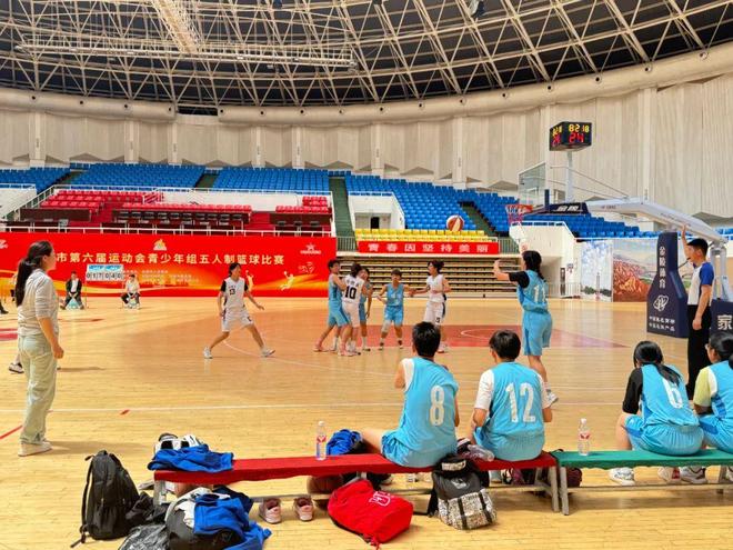 靖远县代表队在白银市第六届运动会篮球比赛中取得历史最好成绩(图1)