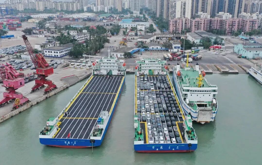 中国远洋海运圆满完成2026年琼州海峡春运工作(图2)