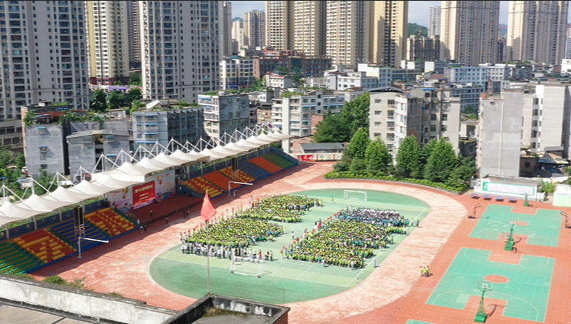 科技赋能校园体育！习水县第八小学投用智慧体育检测设备(图1)